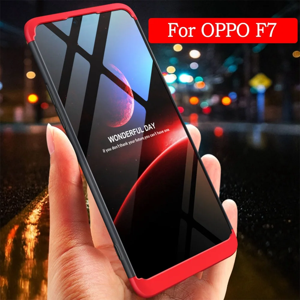 UTOPER роскошный защитный жесткий чехол для OPPO F7 F5 F 5 Youth A73 A73T F3 Plus красный | Мобильные