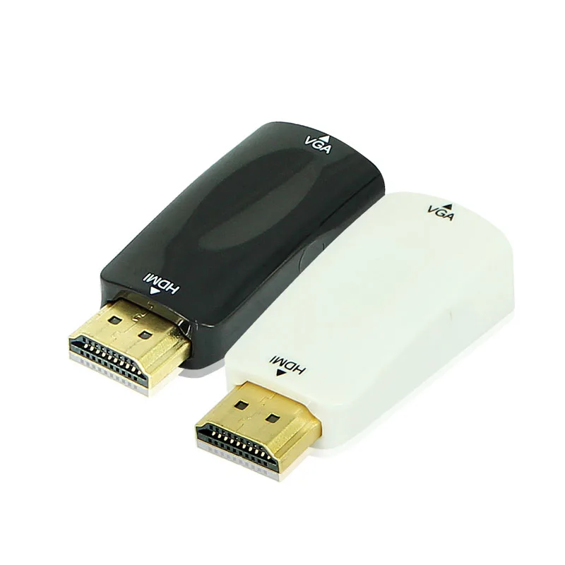 hdmi turn vga line with audio, set top box HDMI to VGA monitor TV Projector Converter HDline
