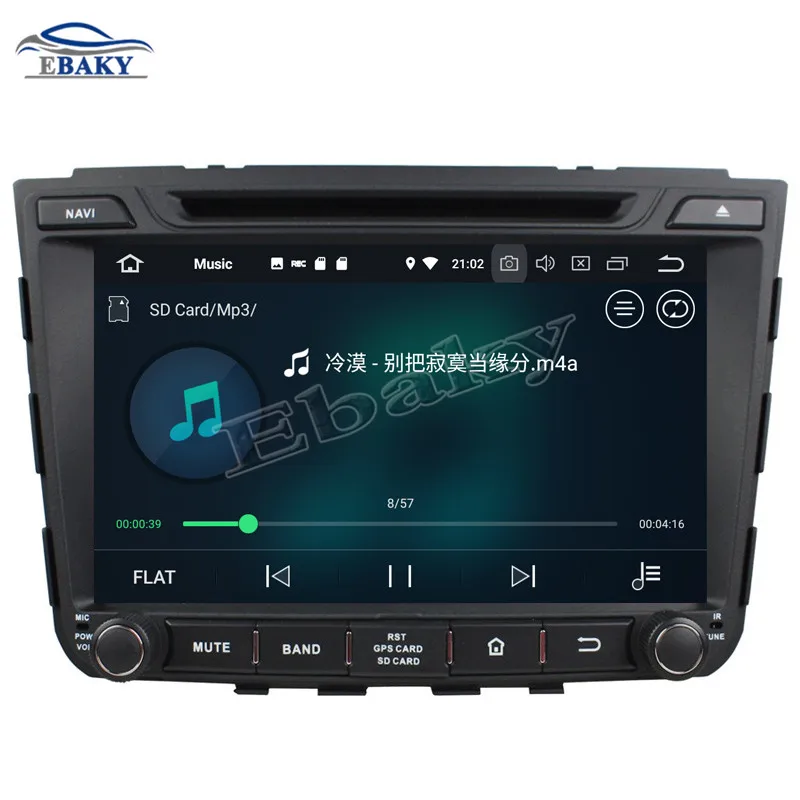 Sale NaviTopia 8inch 4GB RAM 64GB ROM Octa Core Android 9.0 Car DVD Player For HYUNDAI  IX25 2014-2015/GPS 5