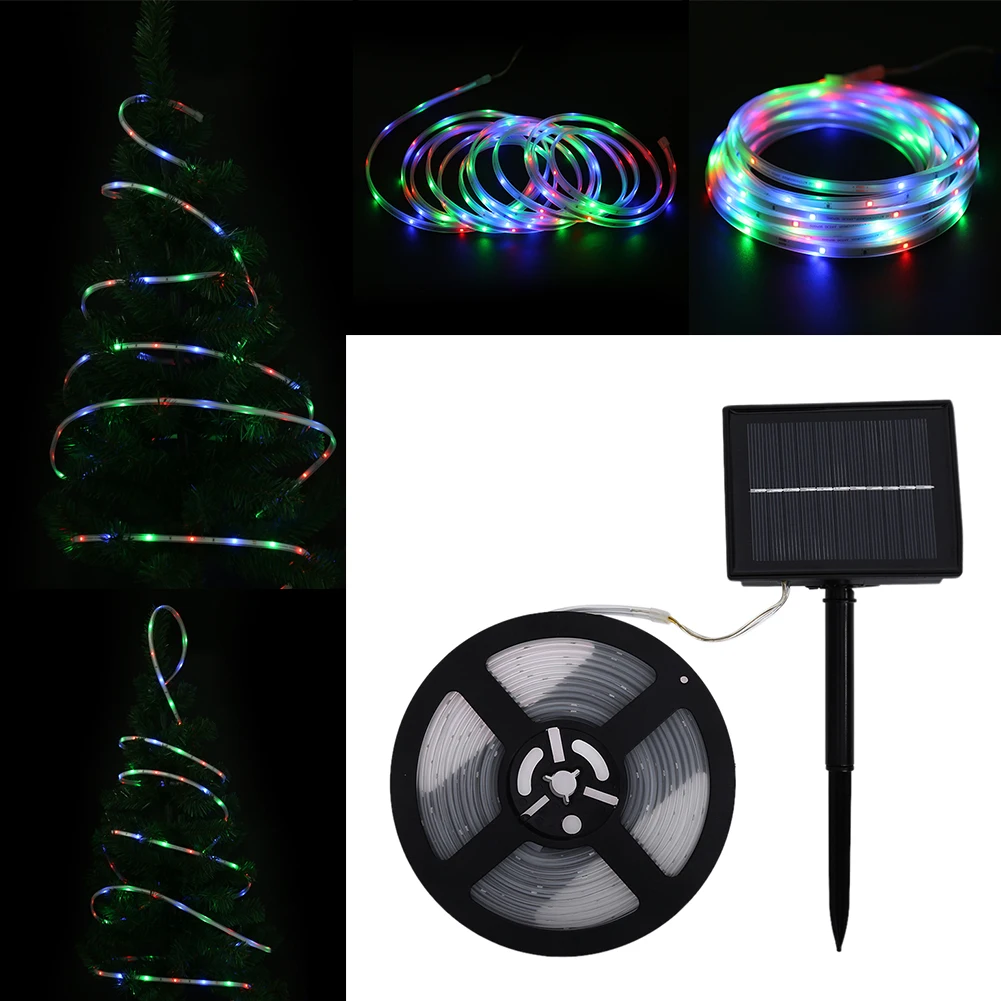 

Solar Powered Outdoor 20LED String Lights Waterproof LED String Fairy Light 120 Degree Halloween Christmas Garden Solar Lamp