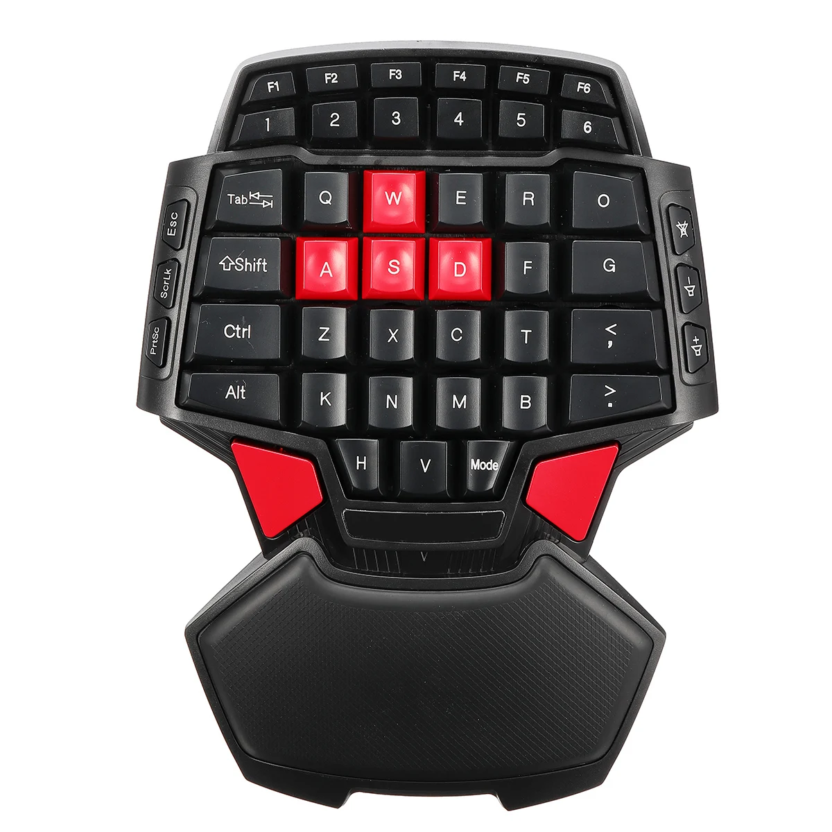 

47 Keys Backlit Keyboard Mechanical Keyboards Mini USB Wired Gaming Keypad One Single Hand Computer CF LOL Computer Supplies