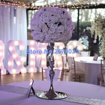 

Flowers Vases Candle Holders Road Lead Table Centerpiece Metal Gold Stand Pillar Candlestick For Wedding Candelabra sunm93