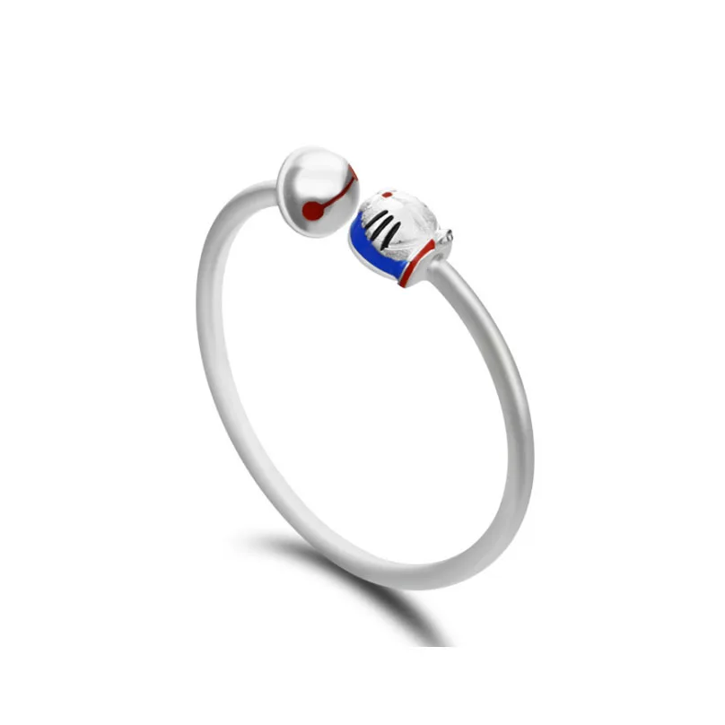 

Join.Y Bracelets 925 Sterling Silver Bracelet Child Jewelry Doraemon Baby Children Creative Custom Trend Cat Bangles Bangle