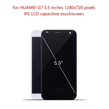 

5.5'' Display For Huawei Ascend G7 LCD Touch Screen Digitizer Assembly Frame For Huawei Ascend G7 LCD Replacement