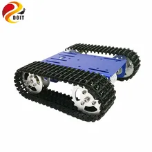 DOIT дизайн Wi-Fi rc Танк шасси робот Платформа гусеничный шасси с твердой структурой для Arduino/Nodemcu развития