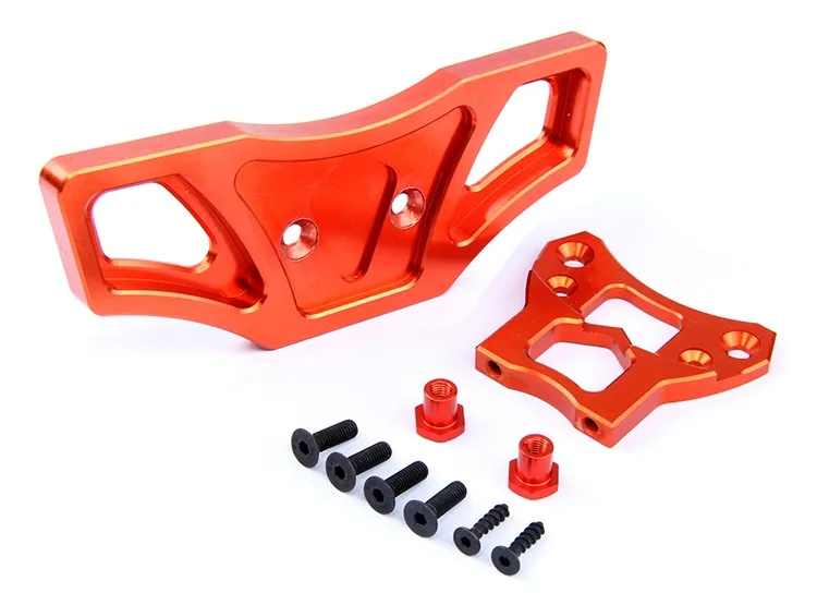 

1/5 Baja CNC Alloy Front Bumper for 1/5 scale HPI KM Baja 5b - Orange,Silver - 851232