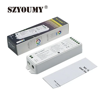 

SZYOUMY LS2 2.4G wireless control DC12V-24V 5 in 1 Smart LED Controller for Single Color, CCT, RGB,RGBW,RGB+CCT LED Strip light