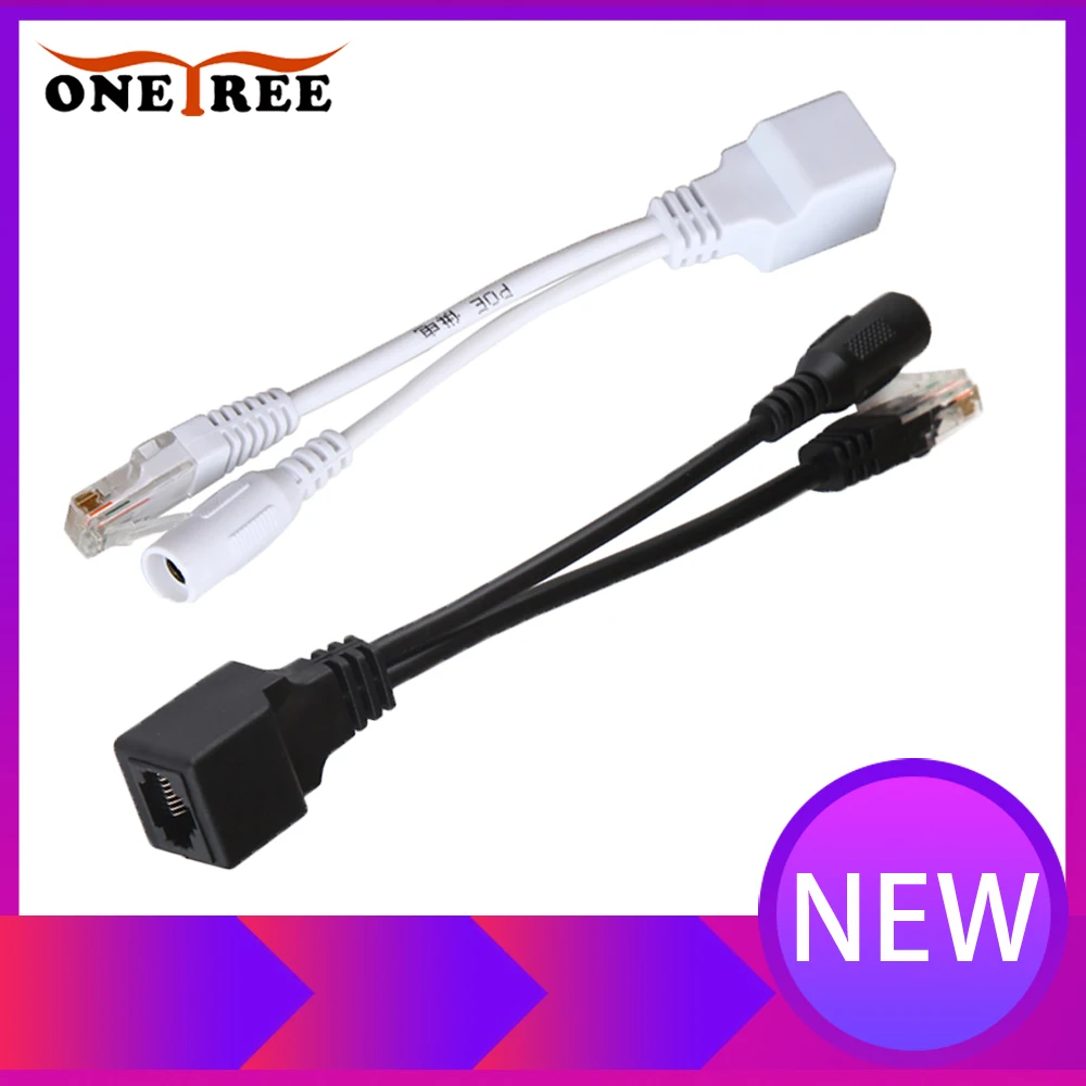 

POE Cable Passive Power Over Ethernet Adapter Cable POE Splitter Injector Power Supply Module 12-48v For IP Camera Combiner