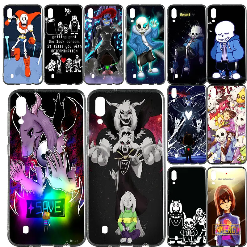

Soft TPU Phone Cases Cover for Samsung Galaxy Note 8 9 S2 S3 S4 S5 Mini S6 S7 S8 S9 S10 Edge Plus Lite Undertale Papyrus Sans