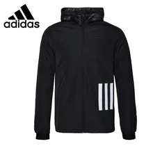 Новое поступление Adidas NEO Label Для мужчин хлопок-стеганая куртка с капюшоном Спортивная