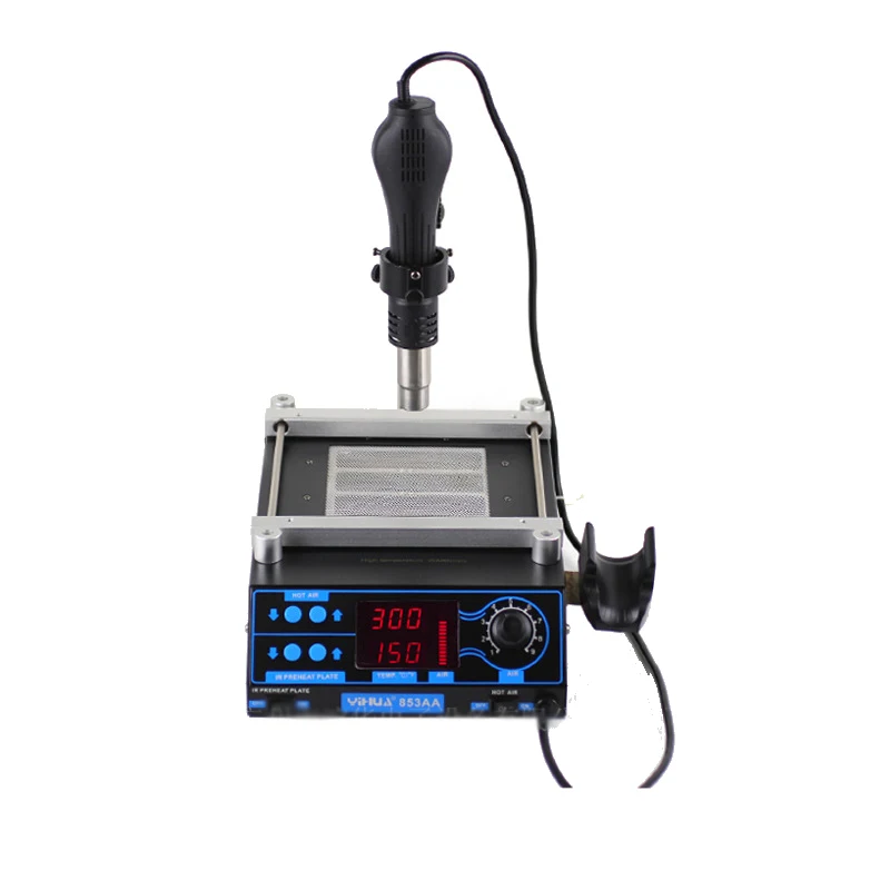 Newest YIHUA-853AA BGA Preheating Station Rework with hot air gun | Инструменты