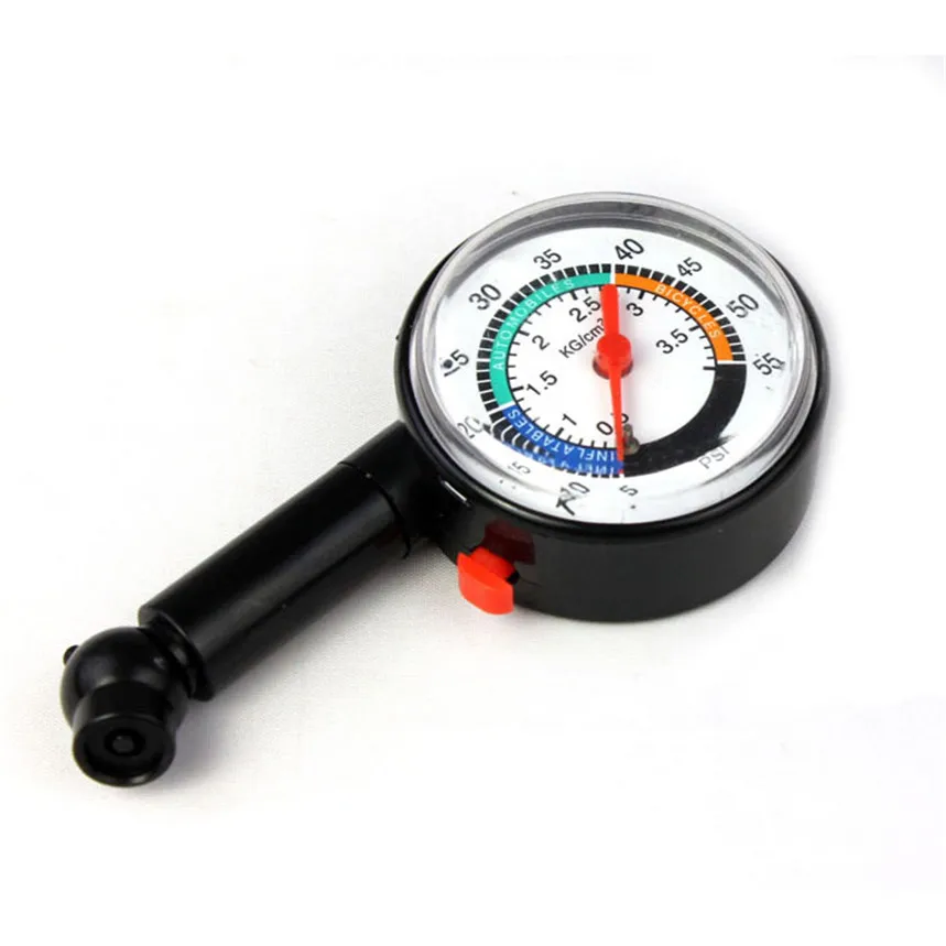 

Hot Selling 100% NEW Auto Motor Car Bike Tire Air Pressure Gauge Dial Meter Vehicle Tester