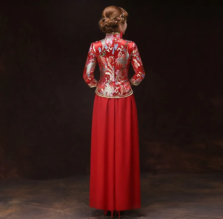 Шанхай история chinoise традиционное женское китайское свадебное платье Qipao Национальный костюм женское платье китайский стиль платье женское