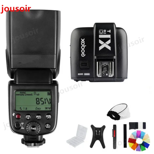 

Godox TT600 2.4G Wireless Camera Flash Speedlite + X1T-C/N/F Transmitter Wireless Flash Trigger for C N F O CD50