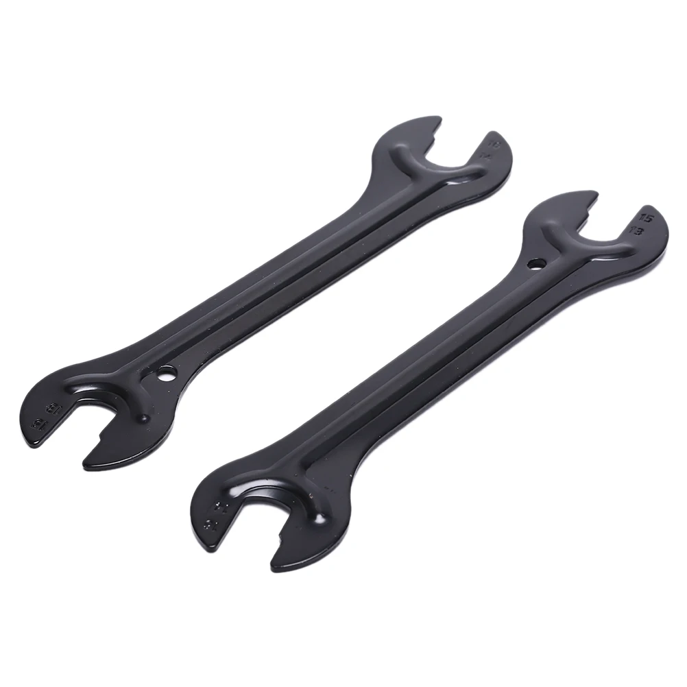 2 Pcs/Lot Open End Axle Hub Cone Wrench Spanner Bicycle Repair Tool 13/