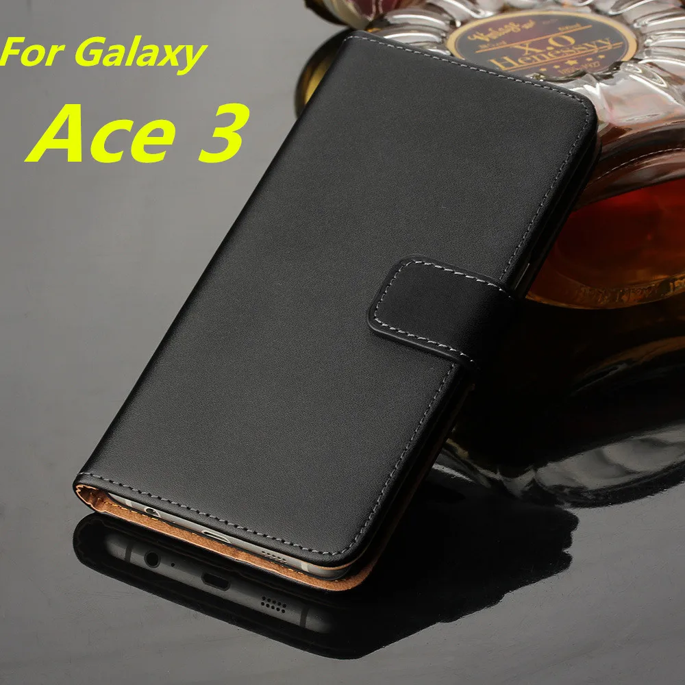 Чехол-кошелек кожаный для Samsung Galaxy Ace 3 S7270 S7272 | Мобильные телефоны и аксессуары