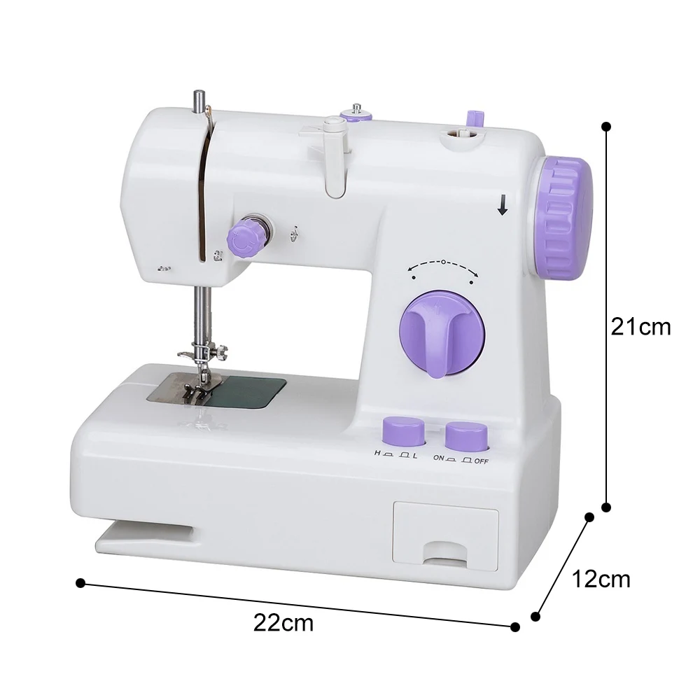 Многофункциональная мини-швейная машина бытовая Крафтовая машина для починки электрическая швейная машина для дома ручная