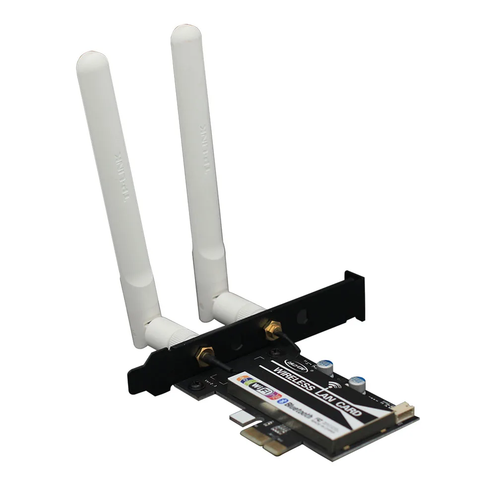 Белый Двухдиапазонный BCM94360CS2 PCI-E 867 Мбит/с 802.11AC BT4.0 Wifi PCI-Express адаптер карта - Цвет: Белый
