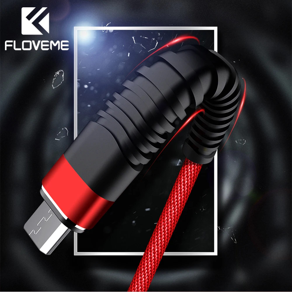 FLOVEME Micro USB кабель Быстрая зарядка зарядное устройство для Xiaomi Redmi Note 5 данных microusb USB микро кабель для samsung S6 huawei Кабо