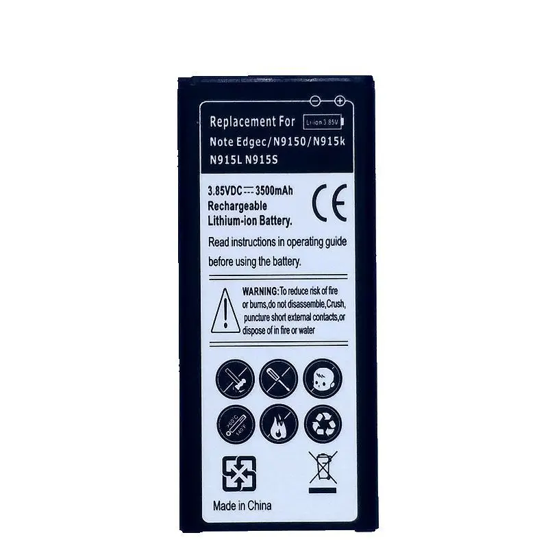 Suqy 5 шт. EB-BN915BBC EB-BN915BBE EB-BN915BBU Батарея для samsung Galaxy Note Edge N9150 заменить аккумулятор аккумуляторные батареи