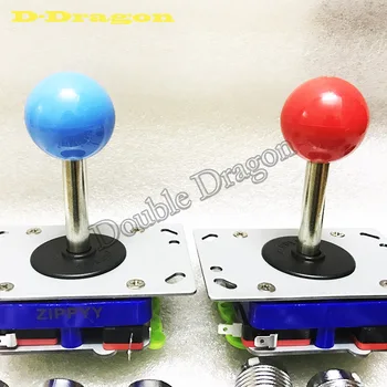 

2Pcs/lot Classic 2/4/8 Way Arcade Stick PacMan Game Ball Pick a Color Zippy Joystick 10 Colors Ball Top Available