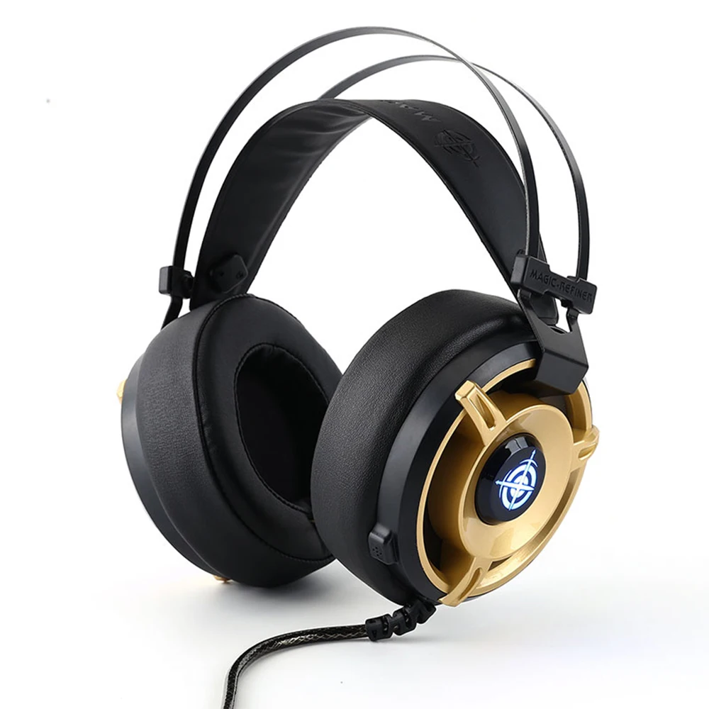 

MV2 Computer Game Headset Glowing LOGO Headphones Gaming 3D Stereo Surround Noise Reduction Microphone Sprot Headphone Audio