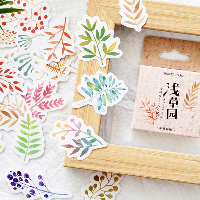 46 шт./коркор. Kawaii Asakusa бумажные дневники для сада рукоделие скрапбукинг