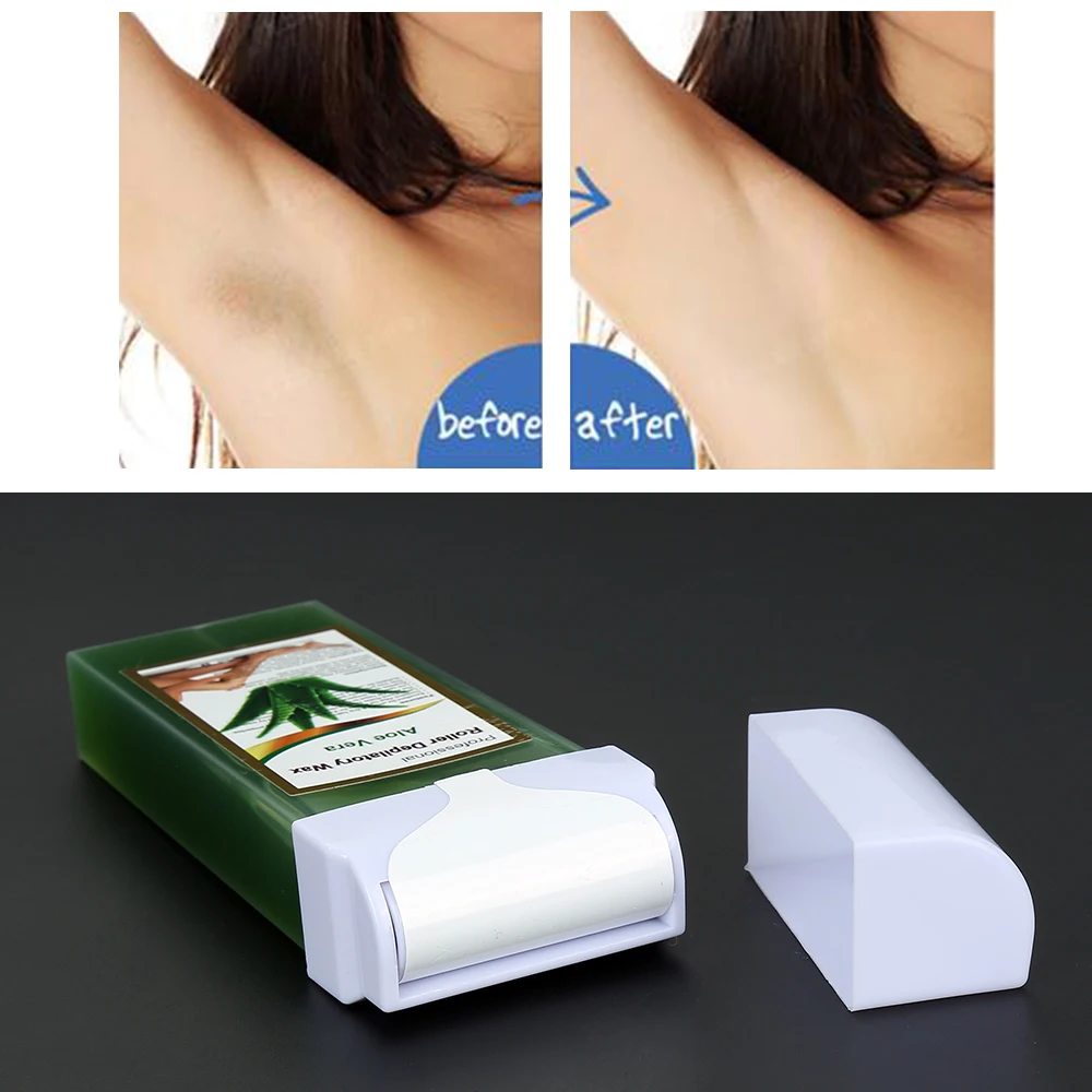 

Pro Roll-On Refillable Hot Depilatory Heater Wax Waxing Hair Removal Depilatory Wax Roller Waxing Smooth Leg Beauty Accessories
