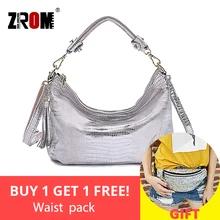 ZROM/Брендовые женские сумки из натуральной кожи с узором ящерицы, модная женская сумка с ручкой сверху из воловьей кожи, маленькая сумка-мессенджер