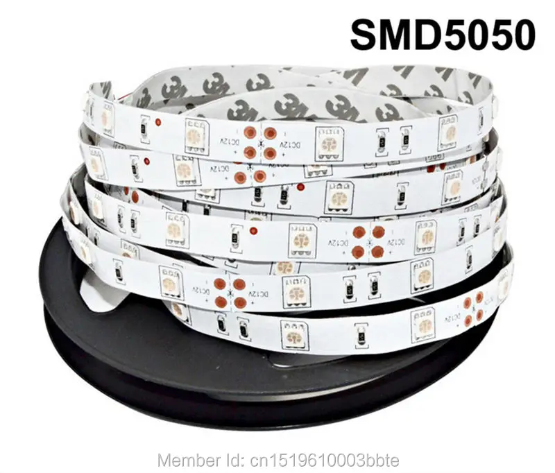 5rolls 2 года гарантии 5 м 300 60leds/M IP65 Водонепроницаемый 12 В 5730 3528 5630 2835 5050 Светодиодные ленты rgb гибкие