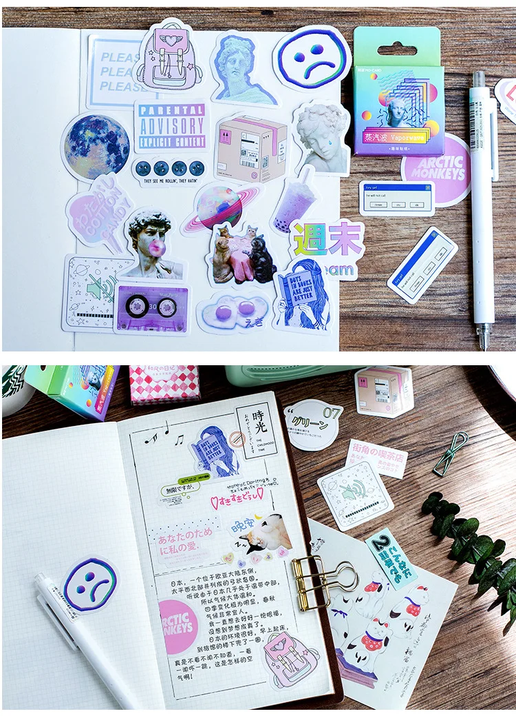 1PCS Cartoon Seal of Seal Memo Pad Bookmarks Creative Sticky Notes Posted Planner Stationery School Supplies Stationery