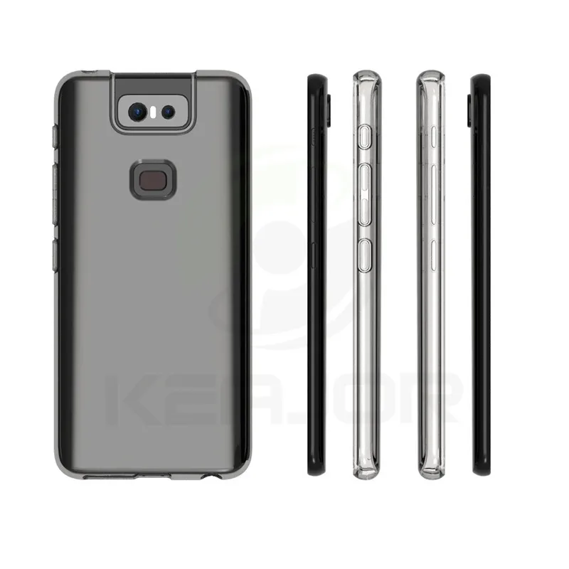 

Keajor Clear Case For ASUS Zenfone 6 ZS630KL Case Silicone Soft Armors Transparent Cover For ASUS Zenfone 6 ZS630KL Phone Case