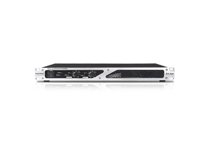 

Professional 1 U Pure posterior K T V conference stage wedding celebration high-power amplifier home theater ES 250 250 W+250 W