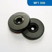 RT30 диаметр 30 мм ABS метки-маркеры RFID, NFC близость смарт-тег для Patrol TAG 13,56 МГц 1 Кбайт R/W с чипом M1 S50