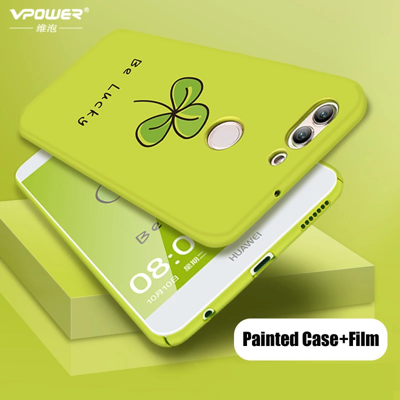 For Huawei nova 2 2S case 5.0&quot hard back cover for huawei plus cases 5.5&quot Vpower |