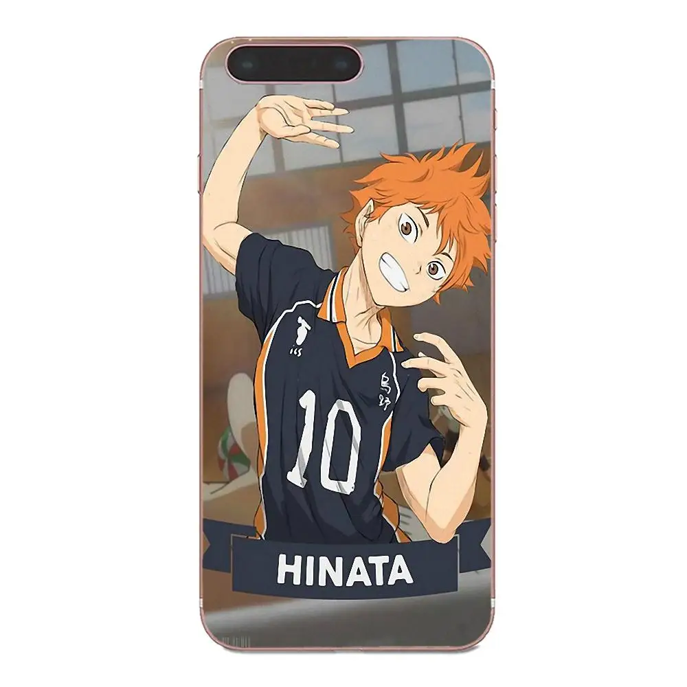 Haikyuu Hinata Shoyo Мягкая Мода для Apple iPhone 4 4S 5 5C 5S SE 6 6S 7 8 Plus X XS Max XR|Чехлы-накладки| |