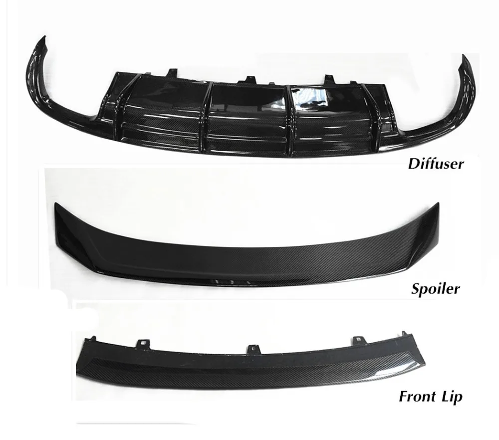 

TYPE II //A7 S-line S7 body kit Package // Carbon Fiber Bodykit for Audi A7 S-line S7-- Front lip/Diffuser/Spoiler 2013-15