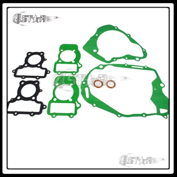 

Free Shipping Motorcycle Engine Cylinder Top End Crankcase Cover Complete Gasket Kit Set For XV250 XV 250