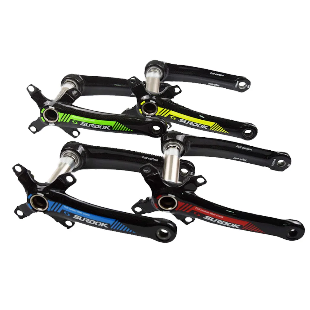 

OEM Factory 3K Gloss surdok Full Carbon Fiber MTB Crankset BCD 104mm Mountain Bike Crankset
