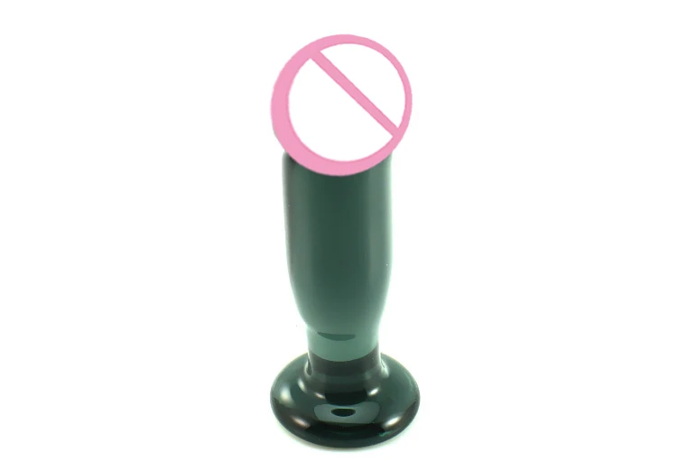 Transparent Cute Small Glass Dildo Sex Stimulator Pleasure Wand Adult Transparent Female Sex Products Beginer woman butt plug