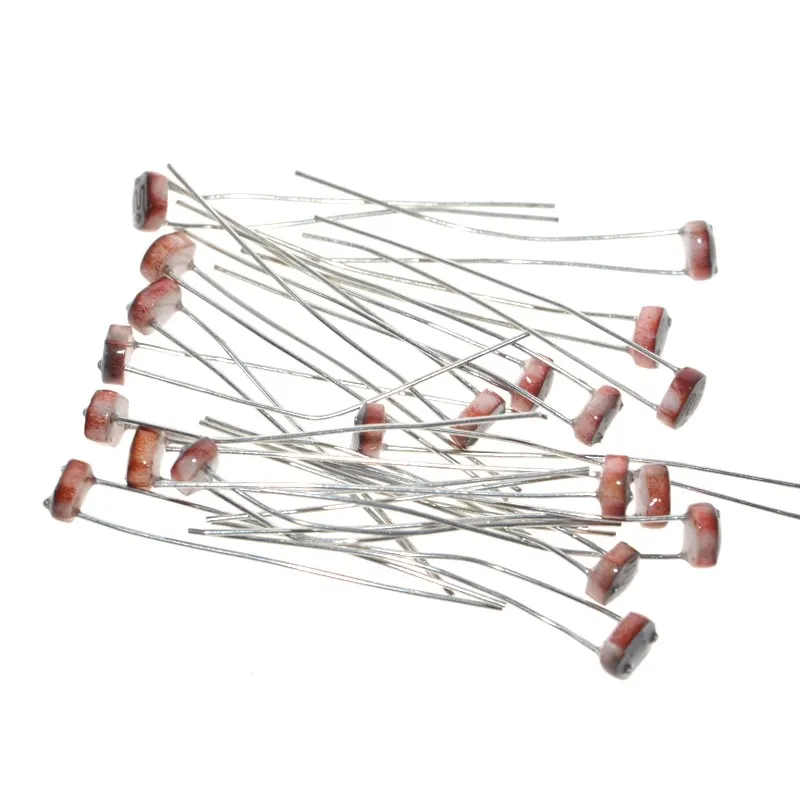 20PCS x 5516 Light Dependent Resistor LDR 5MM Photoresistor wholesale