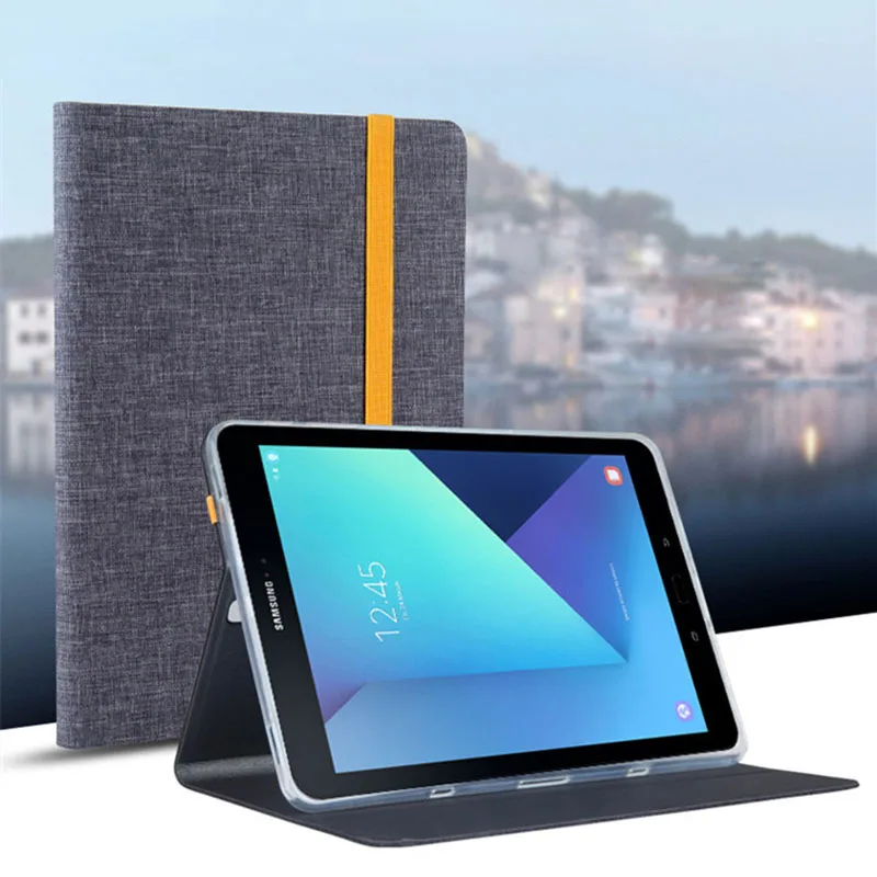 Для Samsung Galaxy Tab S3 9. 0 T820 T825 смарт Обложка для планшета 9 7 дюймов кожаный чехол