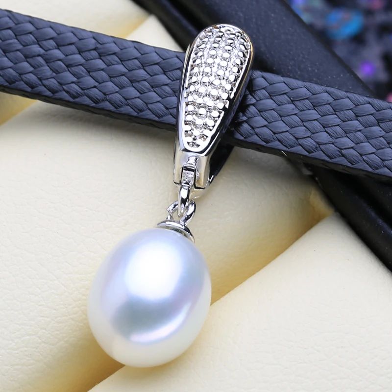 Fenasy жемчужные украшения ожерелье натуральный белый жемчуг кулон колье для женщин Женская винтажная цепочка на шею; ожерелье