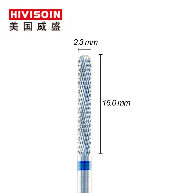 Corte do Diamante com a Superfície do Prisma -iso191-brocas de Carboneto de Tungstênio-hivisoin Carbide Unha Broca & Dental Burs 1701.023 Bit