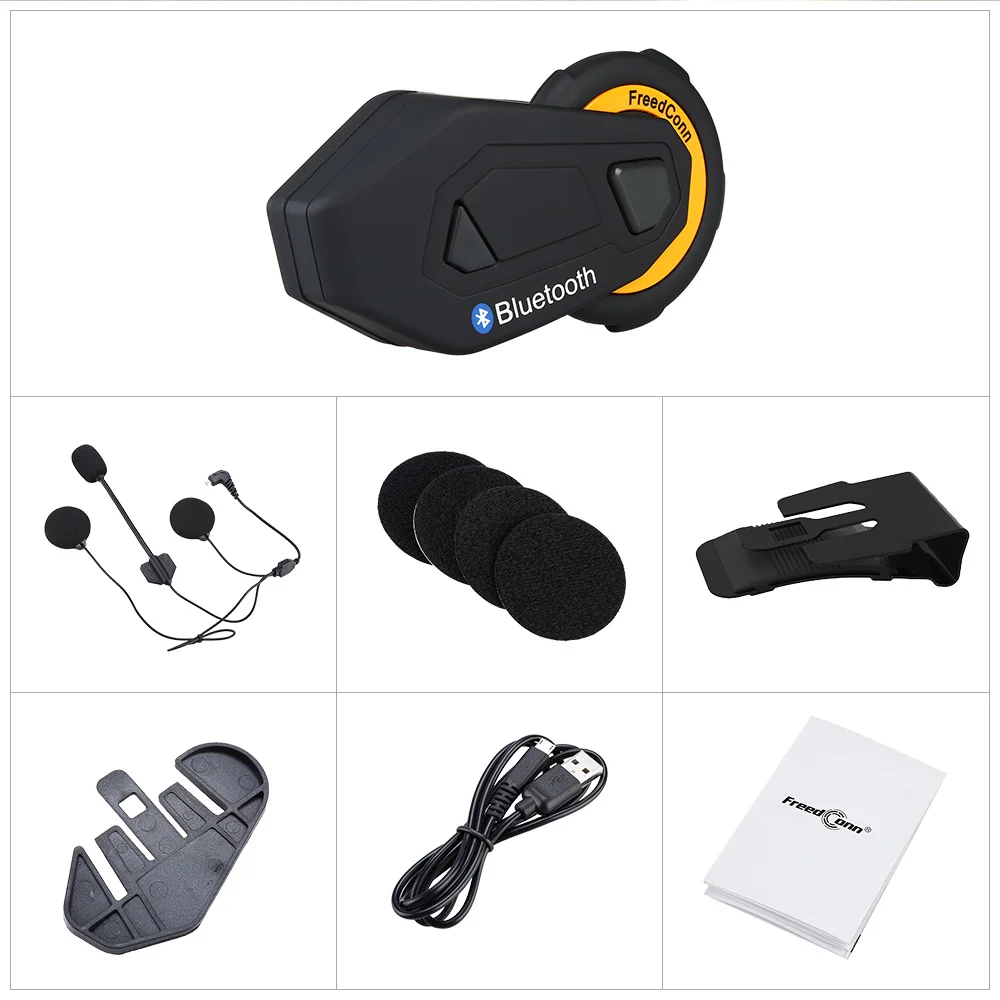 FreedConn полный Deplux Bluetooth домофон мотоцикла BT двигатель для верховой езды