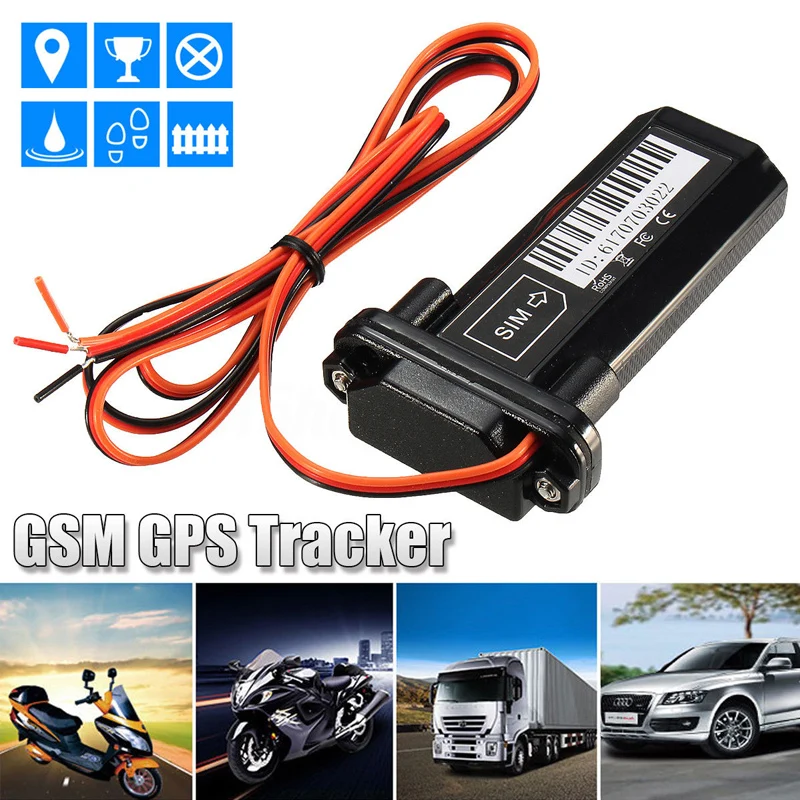 Автомобильный трекер локатор GSM gps GPRS водостойкий в реальном времени мягкий мини автомобиль мотоцикл отслеживающее устройство