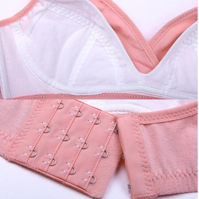 Wire Free Front Closure Breastfeeding Maternity Nursing Bra Pregnant Women Sleeping Bras Soutien Gorge Allaitement Underwear