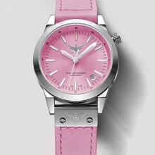 New Arrive YELANG V1010 Upgrade Version T100 Tritium Pink Luminous Waterproof Lady Women Fashion Casual Quartz Watch Wristwatch