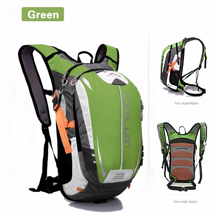 Top LOCAL LION 18L Soprt Bag+ 2L TPU Water Bag Backpack Bag MTB Road Bike Bicycle Running Sport Hiking Bladder Backpacks 12