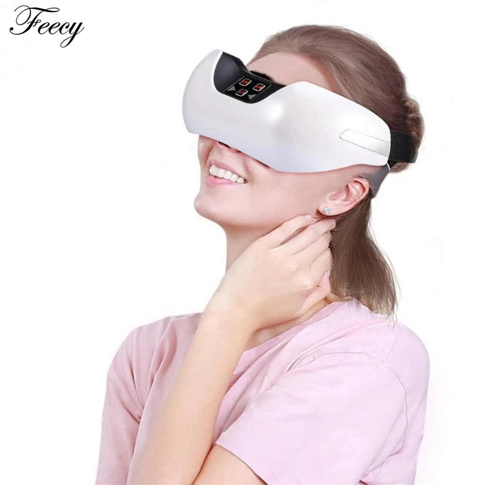 Eye Protection Instrument Tool Eye Electric Massager Green Light Acupunture Massager Fatigue Head Stress Relief Treatment Eye Protection Instrument Tool Eye Electric Massager Green Light Acupunture Massager Fatigue Head Stress Relief Treatment